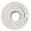 YUZENET Braided White Cotton Rope (1/2 inch x 100 ft)
