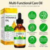 Vitamin E Oil with Jojoba for Face, Skin, Hair, Cuticle