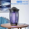 PALONE Sturdy Hook Bug Zapper – 20W 4500V Waterproof Mosquito