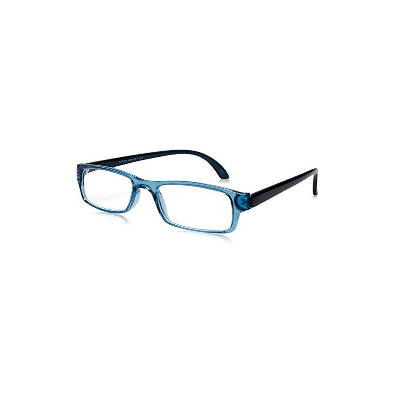 I NEED YOU Lesebrille Action SPH: 1.50 Farbe: blau-kristall, 1