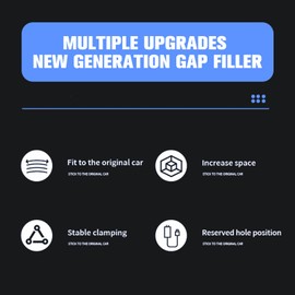 7F Car Organizers and Storage, Car Seat Gap Filler, Organiser Between Seat and Centre Console, Universal Car accessories, Fit SUV Truck Storage, Set of 2 - Beige