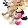 hair2heart Extensions Echthaar Bondings Gewellt - 25 Strähnen 0.5g 40cm