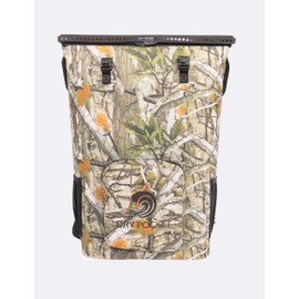 Dry Pocket Magnaguard Auto-Sealing Waterproof Backpack Cooler, 22-Can Capacity, Floating, Durable TPU Shell, IPX8 Rated, Keeps Ice for 24+ Hours (Forest Camo)