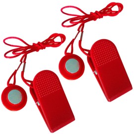 2 x safety lock for treadmills, treadmill safety key, magnetic safety switch for treadmills, emergency stop accessories for most treadmills