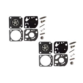 Carburetor Repair/Rebuild Kit Replaces ZAMA RB-59 For Echo ES2100 PB2100 ES2400 ZAMA C1U-K42 K43 K44 (Pack of 2)