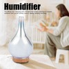 100ml Glass Essential Oil Aroma Diffuser Colorful Light Ultrasonic Humidifier