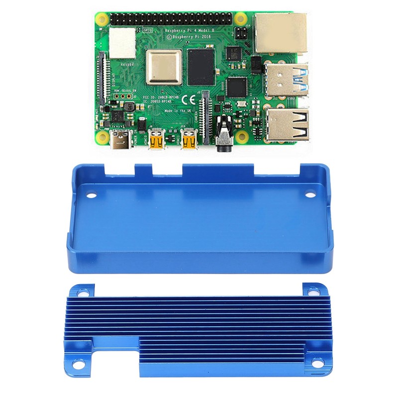 Micro Computer Enclosure CNC Aluminum Shell Passive Cooling Case for