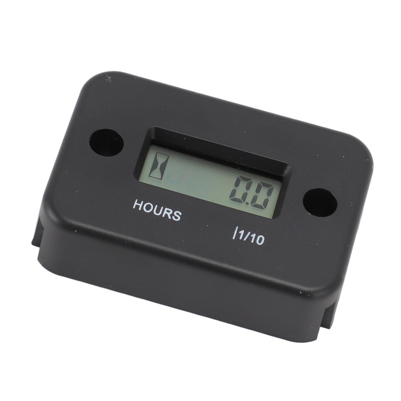 Digital Hour Meter High Accuracy LCD Display Mini Waterproof Engine