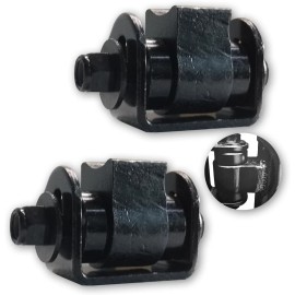 Annrybor 2Pack Heavy Duty Sealed Bearing Gate Hinge,Adjustab