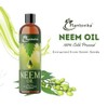 Aceite de neem 100 puro, prensado en frío, concentrado totalmente