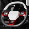 JUIVEEL ABS Car Steering Wheel Frame Cover Steering Wheel Button