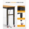 60" Heavy Duty Workbench with Wheels, Max. 2200 LBS Capacity
