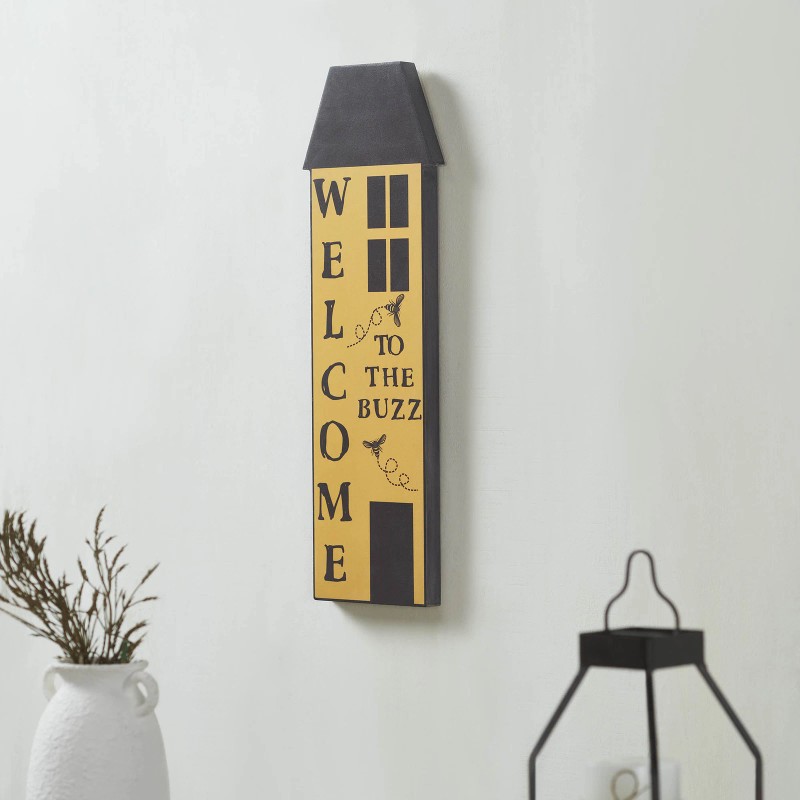 VHC Brands Buzzy Bees Welcome To The Buzz Saltbox House