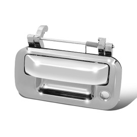 Auto Dynasty [Non Camera Hole Model] Factory Style Rear Tailgate Handle Compatible with Ford F150 F250 F350 F450 F-Series Lobo Mark LT 2004-2015, Chrome