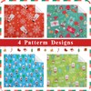 Christmas Wrapping Paper, Gift Wrapping Paper Roll with Snowman &