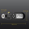Topeak SmartGauge D2 Digital Tire Pressure Gauge – Presta/Schrader Compatible,