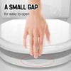 Premium Heavy-Duty Elongated (Oval) Toilet Seat (Oblong 18.5″), Soft Close