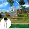 Tenbrachian 4 Sets Tree Swing Straps Hanging Kit Straps, 50cm