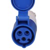 4Pcs 3 Pin Waterproof Industrial Socket Connector IP44 Waterproof Socket