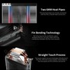 CPU Cooler Mini Colorful Light 2000rpm With 2 Heat Pipes