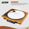 White Acrylic Turntable Mat, 11.75” Platter Slipmat for 12'' Vinyl