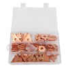 Dent Pulling Rings, 110Pcs Dent Pulling Puller Ringsot Round with