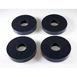 Sorbothane Premium Vibration Isolation Washer (3" OD x 1" ID x 0.5" Thick, 70 Durometer (Hard))