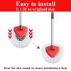 Spin Mop Base Compatible with O-Cedar Easywring 1 Tank,Spin Mop
