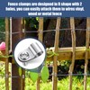 60 Pcs Wire Fence Clips Fence Wire Clamps Cattle Panel