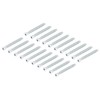 sourcing map 20Pcs M7x70mm Hex Socket Countersunk Head Self Tapping