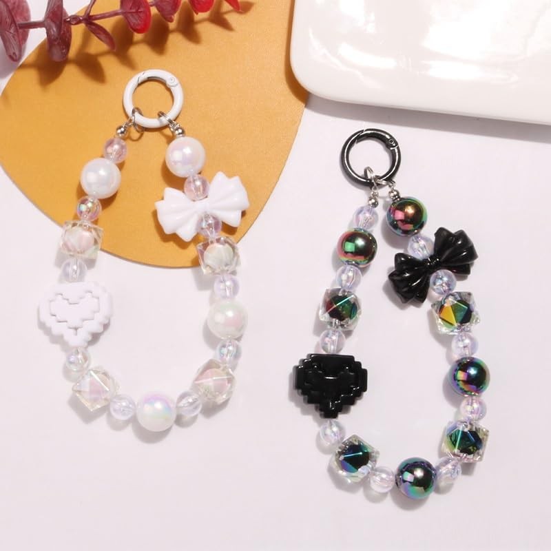 [Plus Nao] Plus Nao Keychain, Strap, Keyring, Women's, Women's, Ribbon,