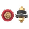 Acouto Battery Terminal Connector 2pcs 3/8in Thru Panel Battery Terminal
