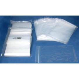 300 Poly Bag Zipper Resealable Plastic Shipping Bags 6" x 9"