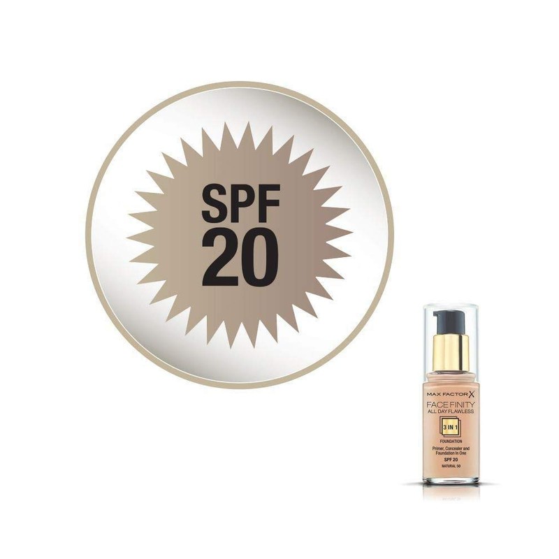 3 x Max Factor Face Finity All Day Flawless 3