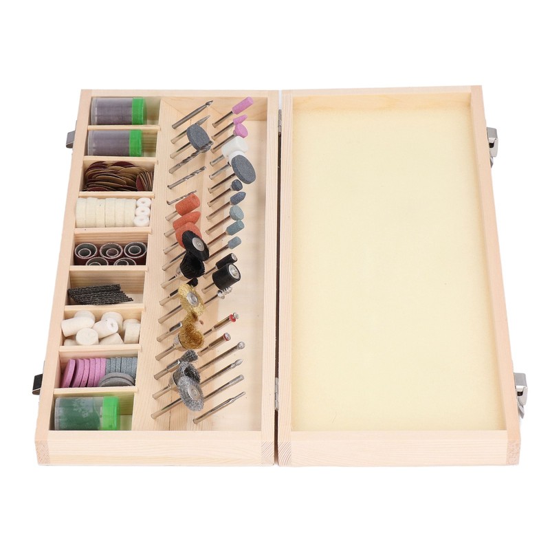 228Pcs Rotary Tool Accessory Kit Small Size High Efficiency Sanding