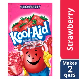 Kool-Aid Strawberry Drink Mix, (0.14 oz Packet)