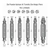 Herramienta Extractor Macho de Rosca Quita Tornillo Roto Perno Barrido