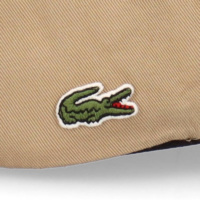 Lacoste Logo Cotton Basic Cap (Beige)