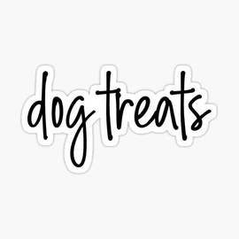 Dog Pet Training Treat Fun & Whimsical Decal Laptops Water Bottles Vinyl Sticker