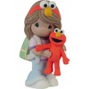 Precious Moments Sesame Street Little Girl with Elmo Figurine |