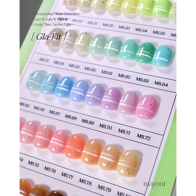 May Your Layered Glass Bead Magnetic Gel Glafit / 메이유어