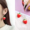 FUTIMELY 4 Pcs Strawberry Jewelry Set Red Strawberry Necklace, Strawberry