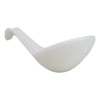 Ebros Gift Contemporary White Melamine Asian Soup Spoons With Ladle