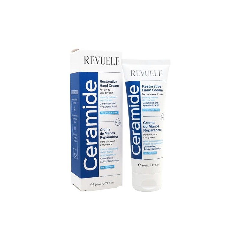 REVUELE CERAMIDE CREMA DE MANOS REPARADORA 80MILILITROS