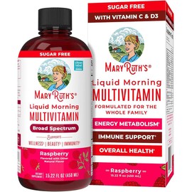 Merryloose 메리루스 액상 모닝 멀티비타민 라즈베리맛 450mL Merilus Liquid Morning Multivitamin Raspberry Flavor 450mL