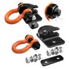 3/8 inch Tractor Bucket Hooks with 5/8 inch D-Ring Shackles