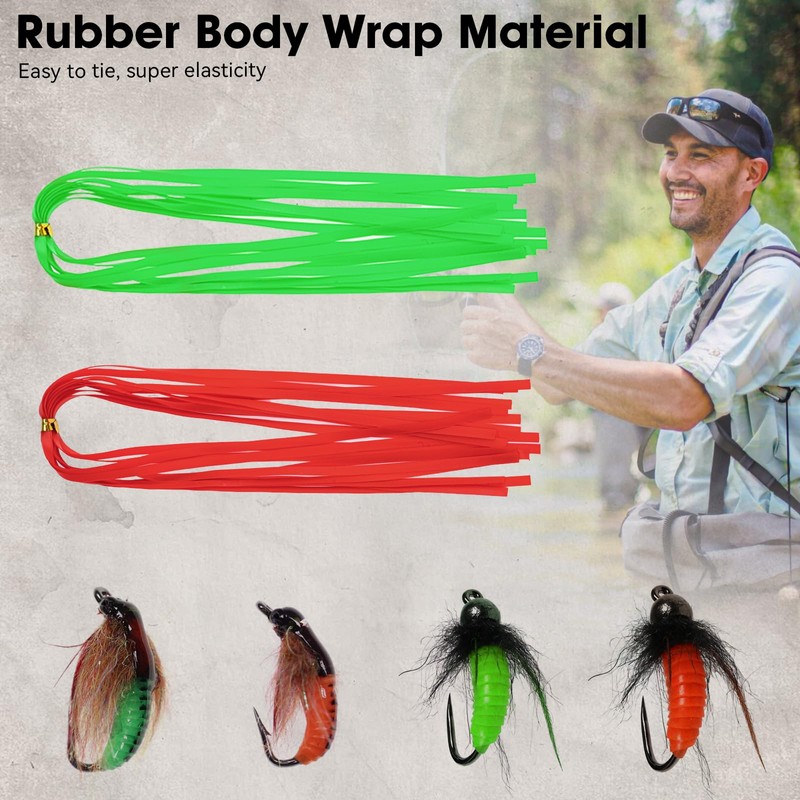 QualyQualy Fly Tying Materials Starter Kits, Fly Tying Accessories with