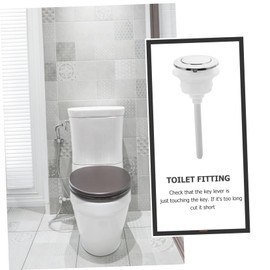 Artibetter Botón De Descarga Del Tanque Botón Descarga Tanque Wc Helvex Inodoros De Baño Bidet Portatil Tanque De Agua Del Inodoro Toilet Valve Replacement Bathroom Kit Toilet Seat