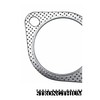 2.5“ Exhaust Gasket for 2.5 Inch Muffler Flange Manifold 120-06310-0002