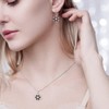 Ever Faith Snowflake Jewerly Sets Sterling Silver Winter Accessory Sparkle